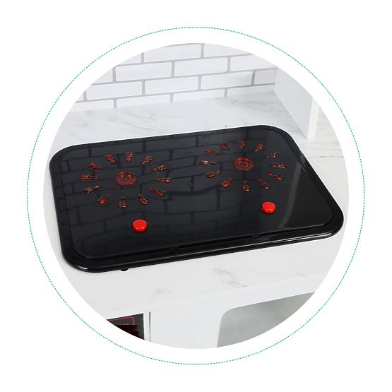 Drewniana kuchnia dla dzieci + dźwięki i światełka ECOTOYS