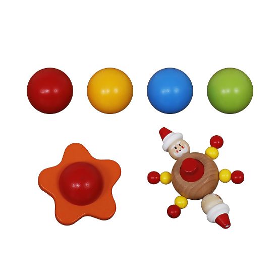 Drewniany tor kulkowy Baller