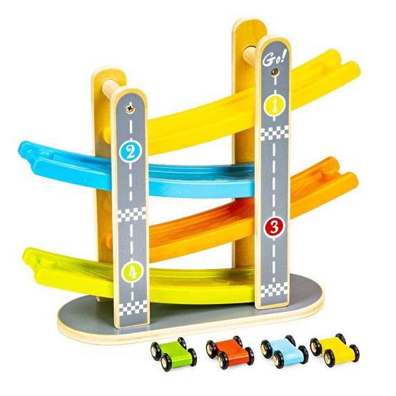 Drewniany tor wyścigowy Freddy'ego