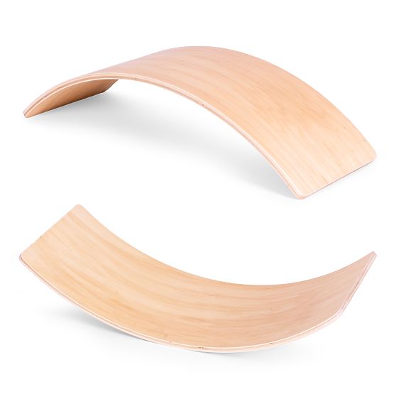 Drewniana deska balansująca dla dzieci huśtawka do ćwiczeń równowagi ECOTOYS