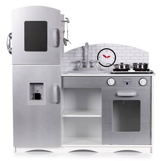 Drewniana kuchnia dla dzieci XXL z wyposażeniem