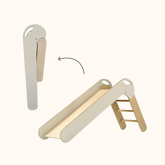 Drewniana zjeżdżalnia - składana