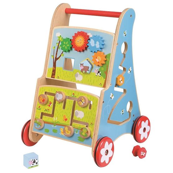 Drewniany aktywny chodzik