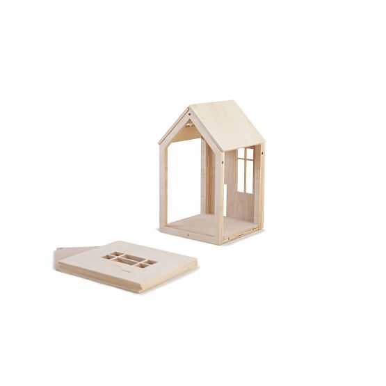Drewniany dom magnetyczny Montessori - magiczny las