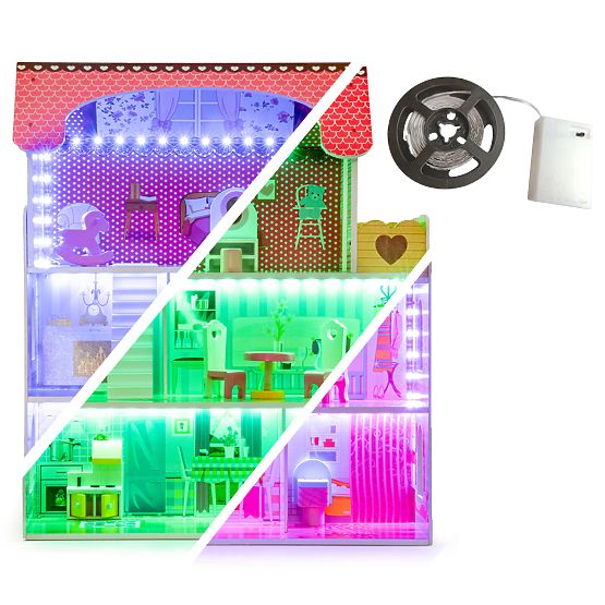 Drewniany domek dla lalek Madison