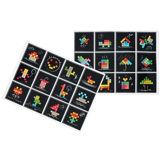 Drewniany edukacyjny tablet magnetyczna tablica kredowa ECOTOYS