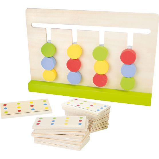 Mała Stopa Drewniany edukacyjny labirynt logiczny