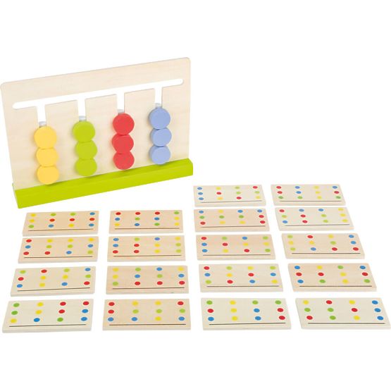 Mała Stopa Drewniany edukacyjny labirynt logiczny