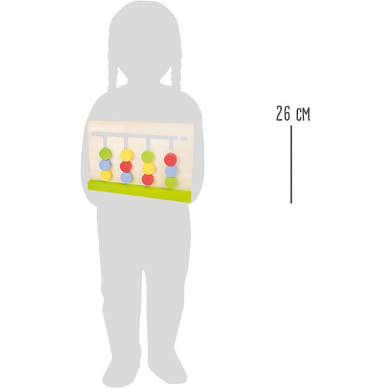 Mała Stopa Drewniany edukacyjny labirynt logiczny