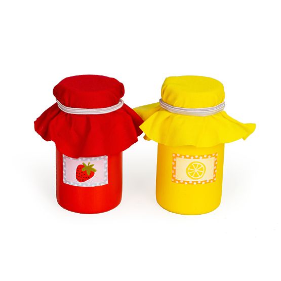 Drewniany toster z akcesoriami