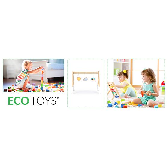 Drewniany trapez firmy Ecotoys