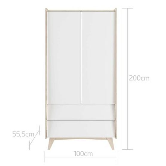 Dwudrzwiowa szafa So sixty