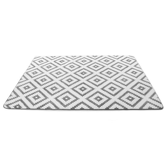 Dywan 3D DIAMOND GREY & WHITE