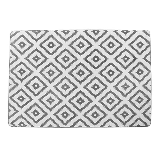 Dywan 3D DIAMOND GREY & WHITE