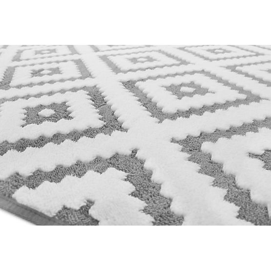 Dywan 3D DIAMOND GREY & WHITE