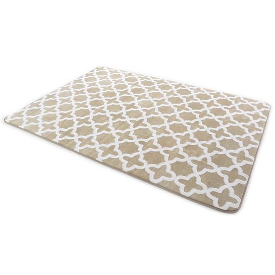 Dywan 3D MARAKESZ BEIGE & WHITE
