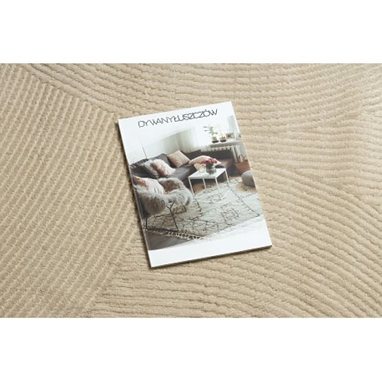 Dywan BALANCE 0194 taupe - Geometryczny, strukturalny, glamour