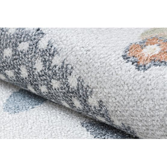 Dywan BONO 8275 okrągły Lama, kremowy / jasnoszary