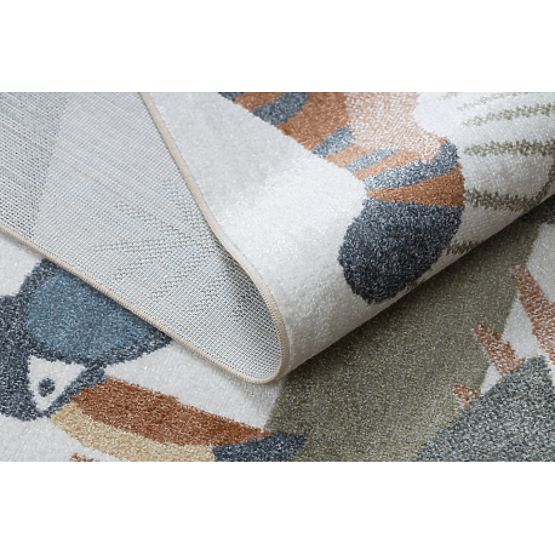 Dywan BONO 8426 Jungle, dzikie zwierzęta kremowy / ciemnozłoty