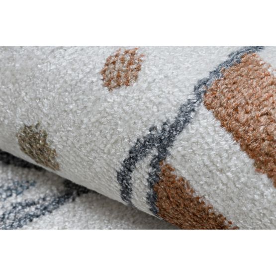 Dywan BONO 8441 okrągły Króliczek marynarz kremowy / niebieski