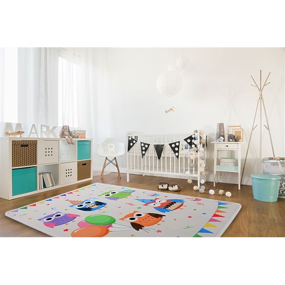 Dywan dla dzieci SOFT OWL PARTY