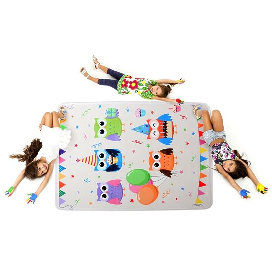 Dywan dla dzieci SOFT OWL PARTY
