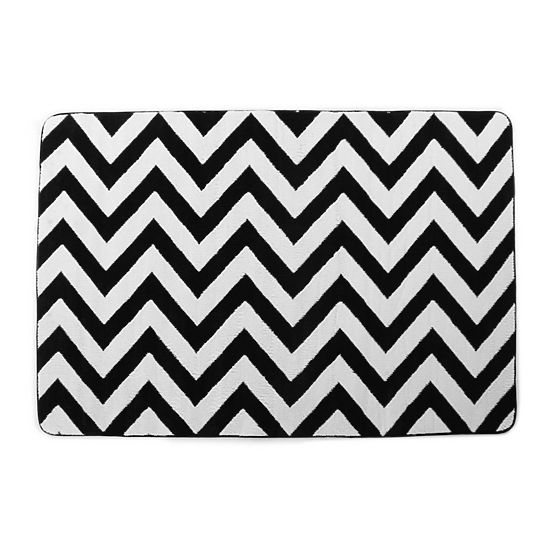 Dywan dziecięcy 3D ZIG ZAG BLACK & WHITE