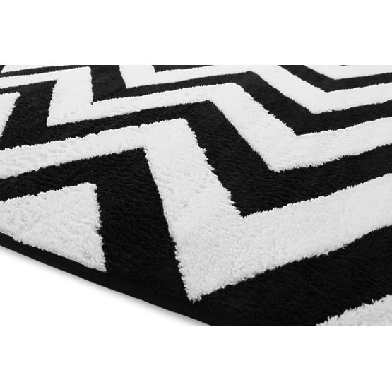 Dywan dziecięcy 3D ZIG ZAG BLACK & WHITE