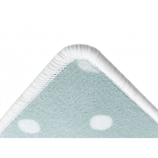 Dywan dziecięcy Kropki - miętowy