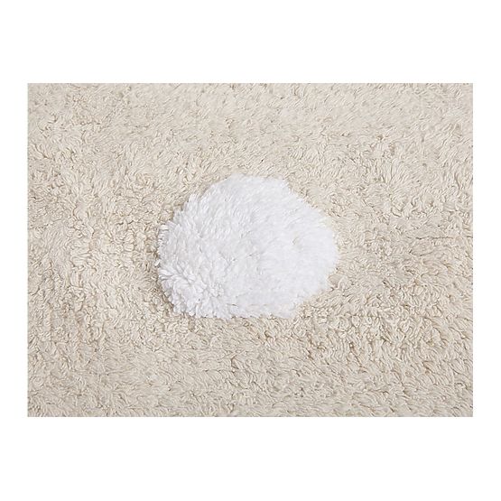 Dywan dziecięcy Polka Dots - beżowy