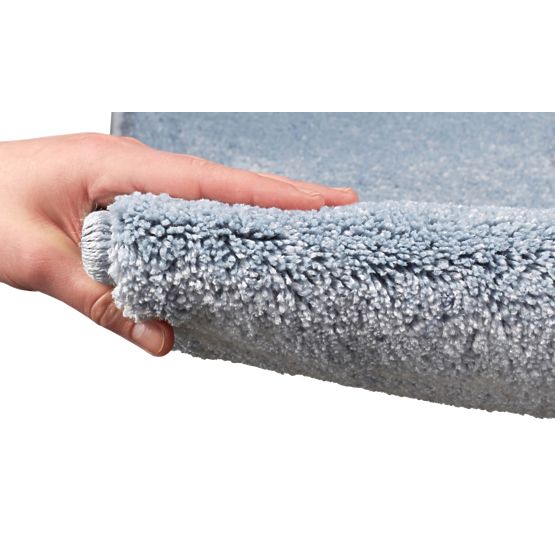 Dywan dziecięcy STAR niebieski/srebrno-szary