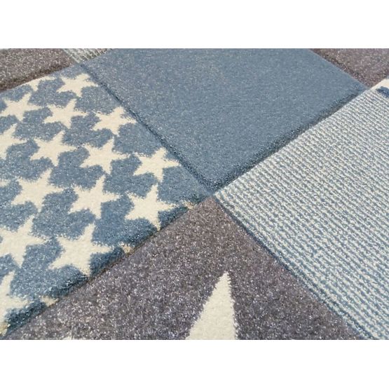 Dywan dziecięcy STARWALK niebieski