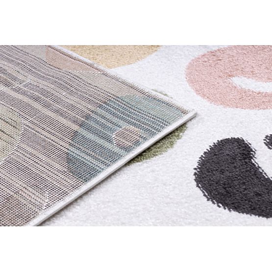 Dywan FUN Spots dla dzieci, plamy kremowe