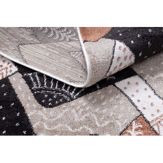 Dywan FUN Tops dla dzieci, góry, kremowy