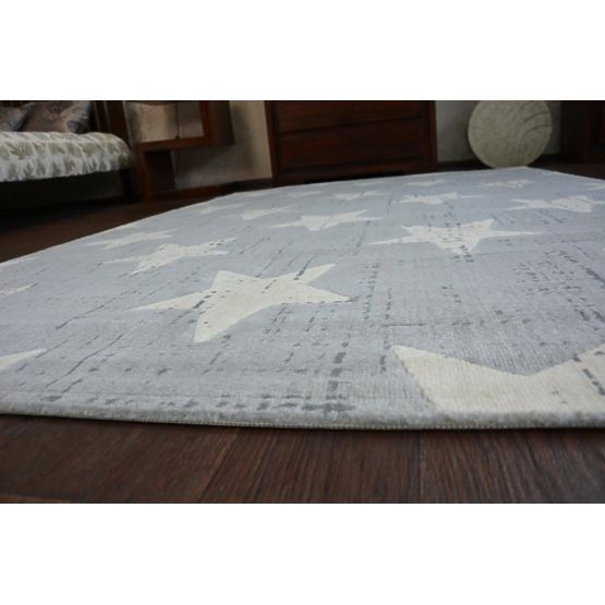 Dywan Gwiazdy - szary