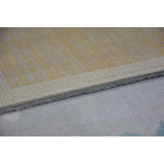 Dywan PASTEL 18409/652 - Chmura serce PTAK Szary KREM turkusowy