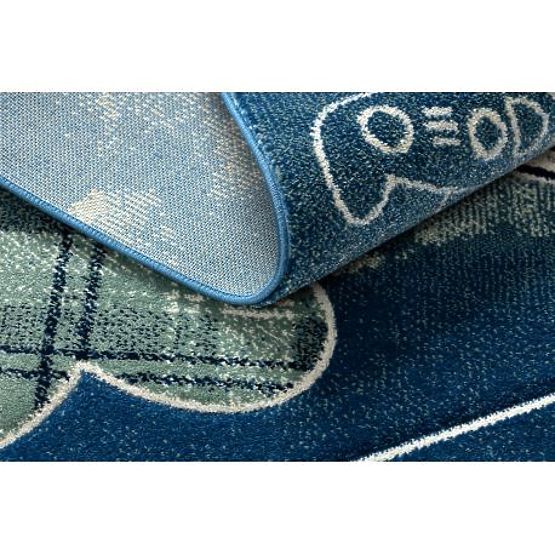 Dywan PETIT HELIKOPTER, SAMOLOTY, niebieski