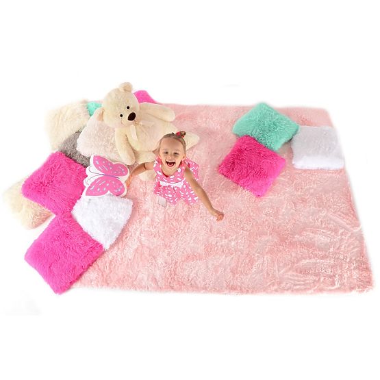 Dywan pluszowy SWEET PINK