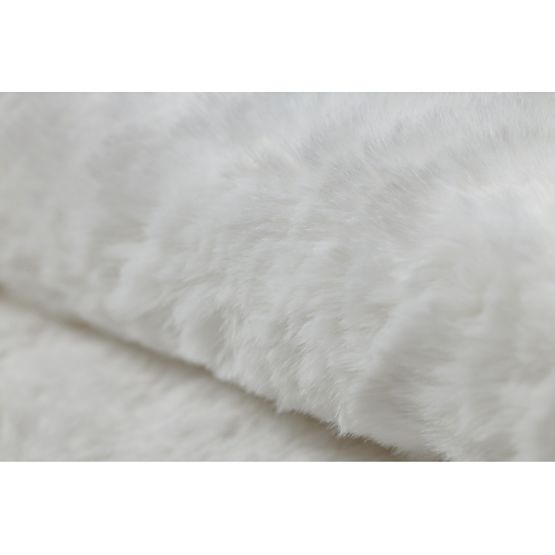 Dywan prany SHAPE 3146 Miś Shaggy - kość słoniowa pluszowy, antypoślizgowy