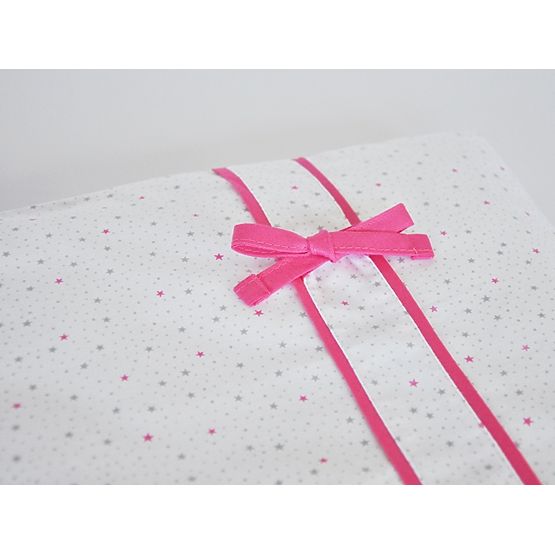 Dziecięca 2-elementowa pościel mini-mini różowa 