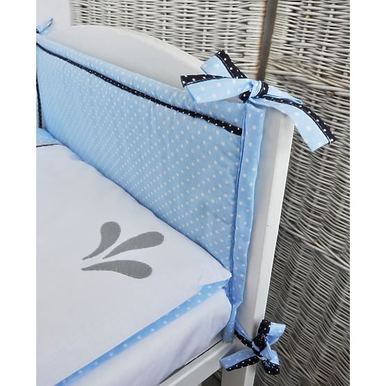 Dziecięca 2-częściowa pościel Słonik niebieska