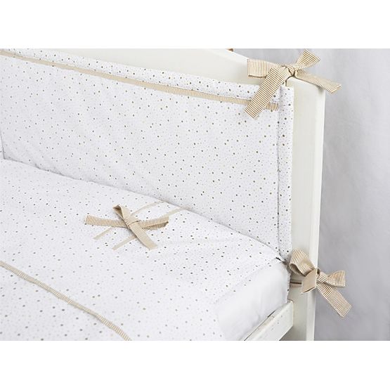 Dziecięca 3-elementowa pościel Mini-mini - beż