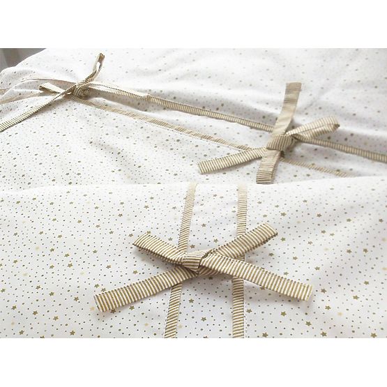 Dziecięca 3-elementowa pościel Mini-mini - beż