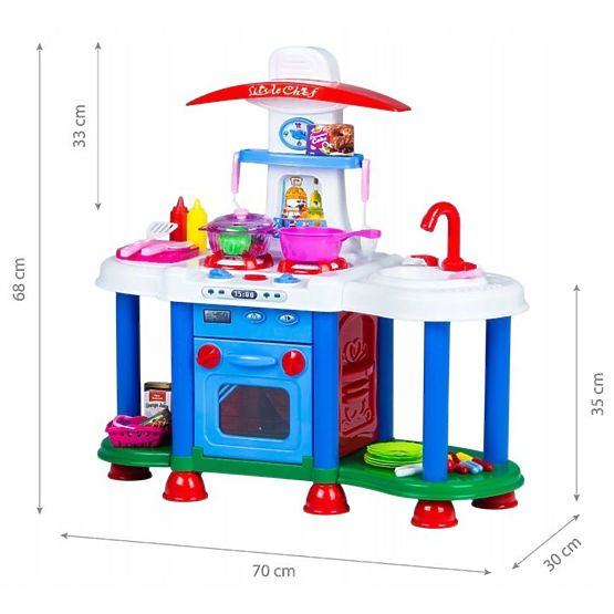 Dziecięca aneks kuchenny Little Szef kuchni