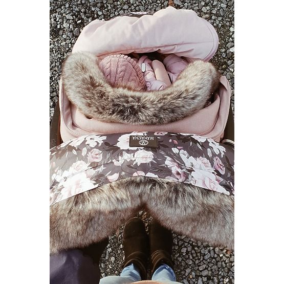 Dziecięca bluza polarowa Nocne kwiaty