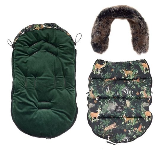 Dziecięca bluza polarowa Nocne kwiaty