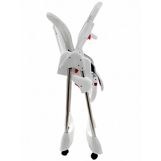 Dziecięca do jedzenia krzesło Luxa - siwy