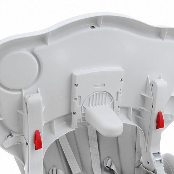 Dziecięca do jedzenia krzesło Luxa - siwy