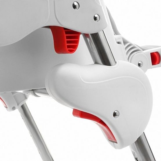 Dziecięca do jedzenia krzesło Luxa - siwy