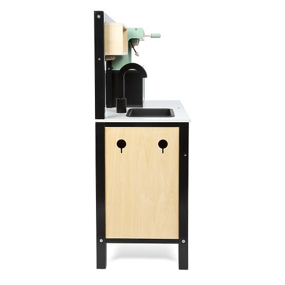 Dziecięca kuchnia industrialna z wyspą kuchenną